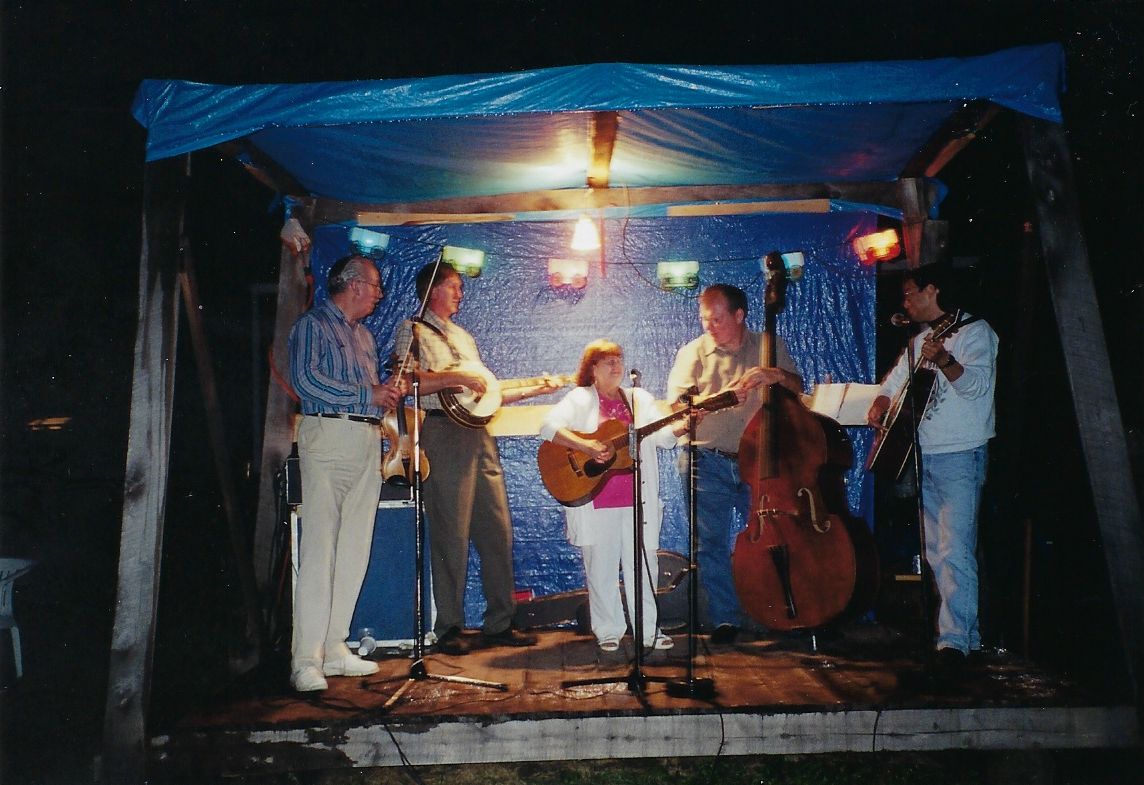 Doug Waterman's retirement party in July, 2000